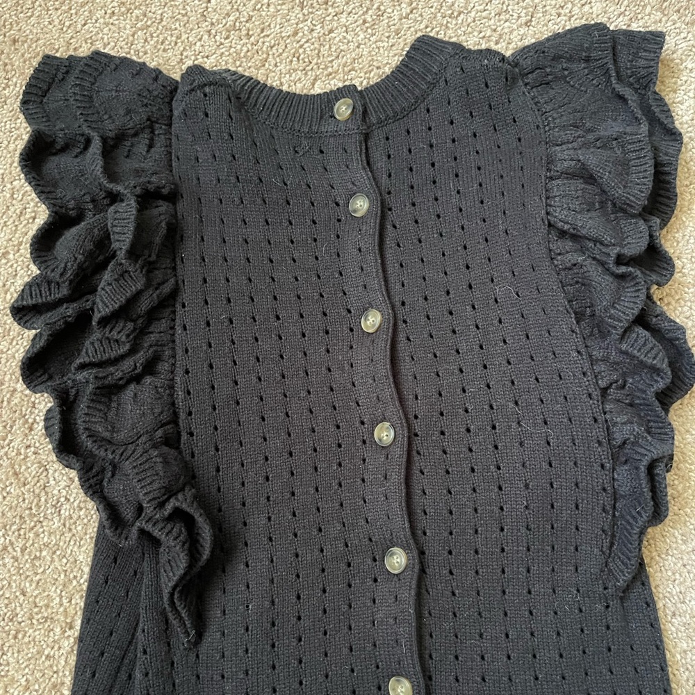 Who What Wear Ruffle Sweater - Picture 4 of 4